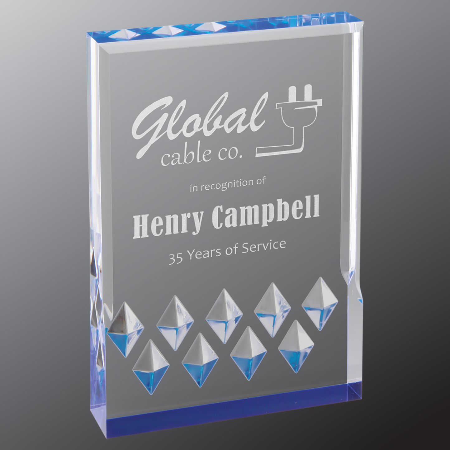 Blue Diamond Mirage Acrylic