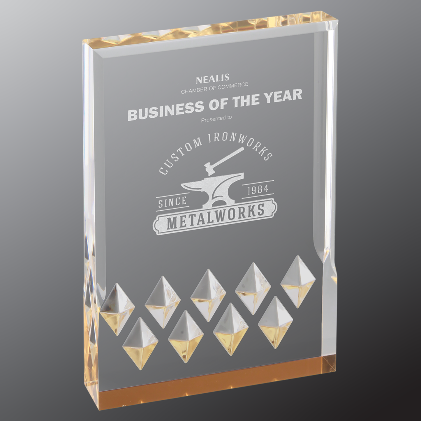 Gold Diamond Mirage Acrylic