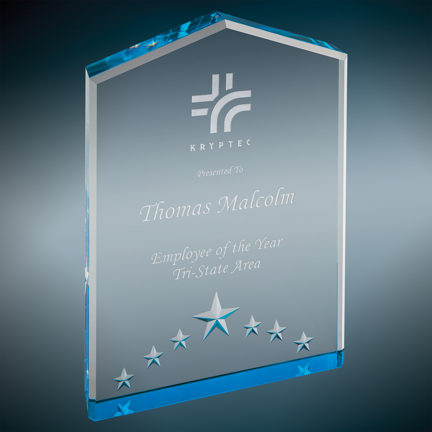 Blue Star Point Acrylic