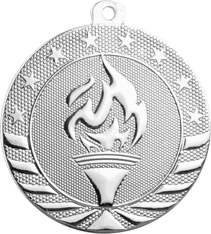 2" Torch Starbrite Medal