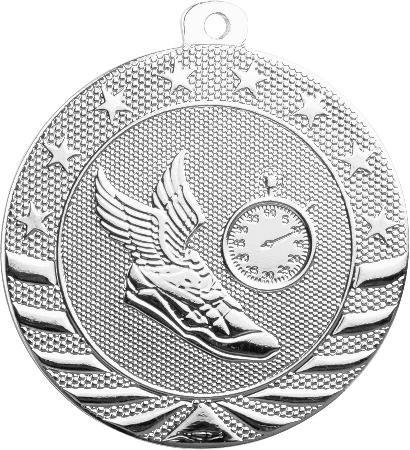 2" Track Starbrite Medal