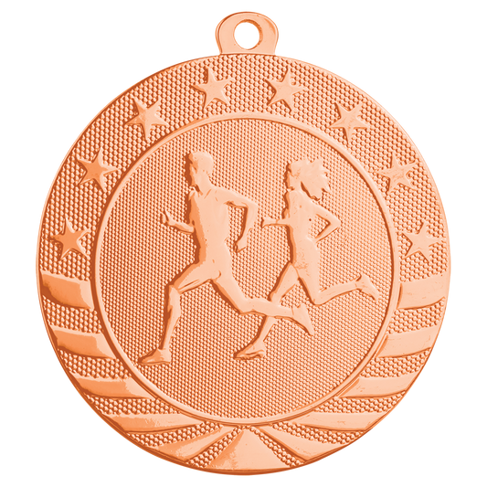 2 3/4" Cross Country Starbrite Medal