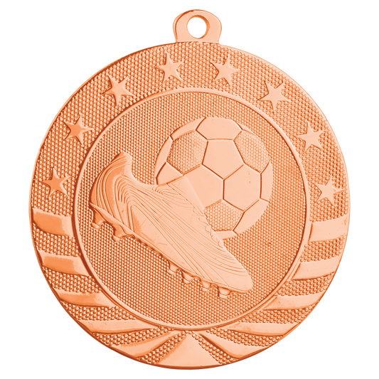 2 3/4" Soccer Starbrite Medal