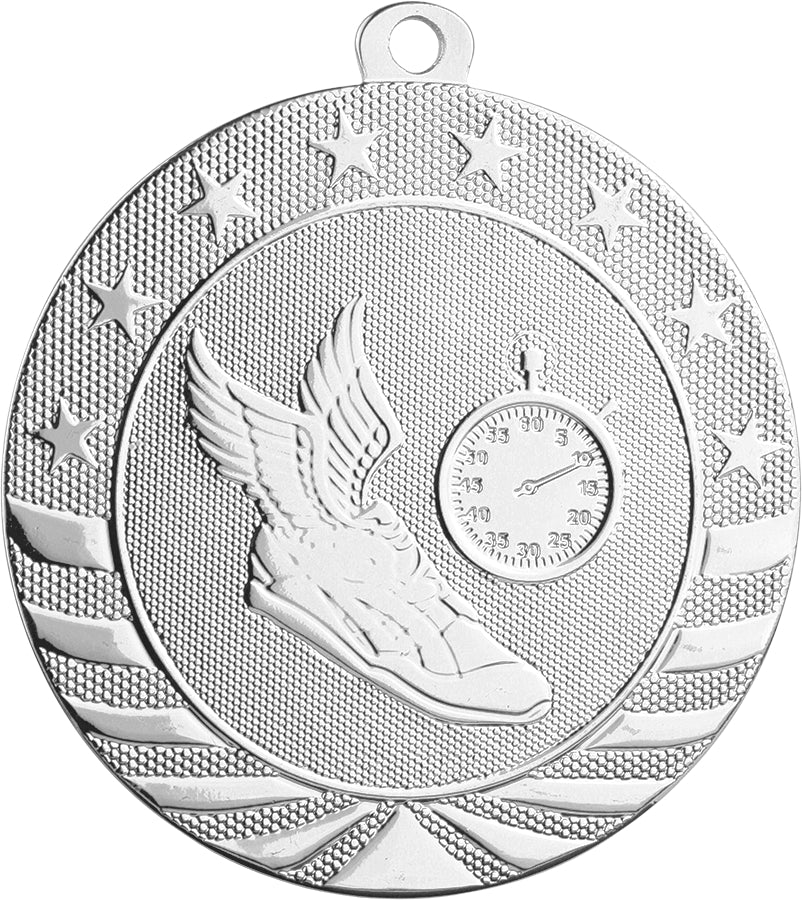 2 3/4" Track Starbrite Medal