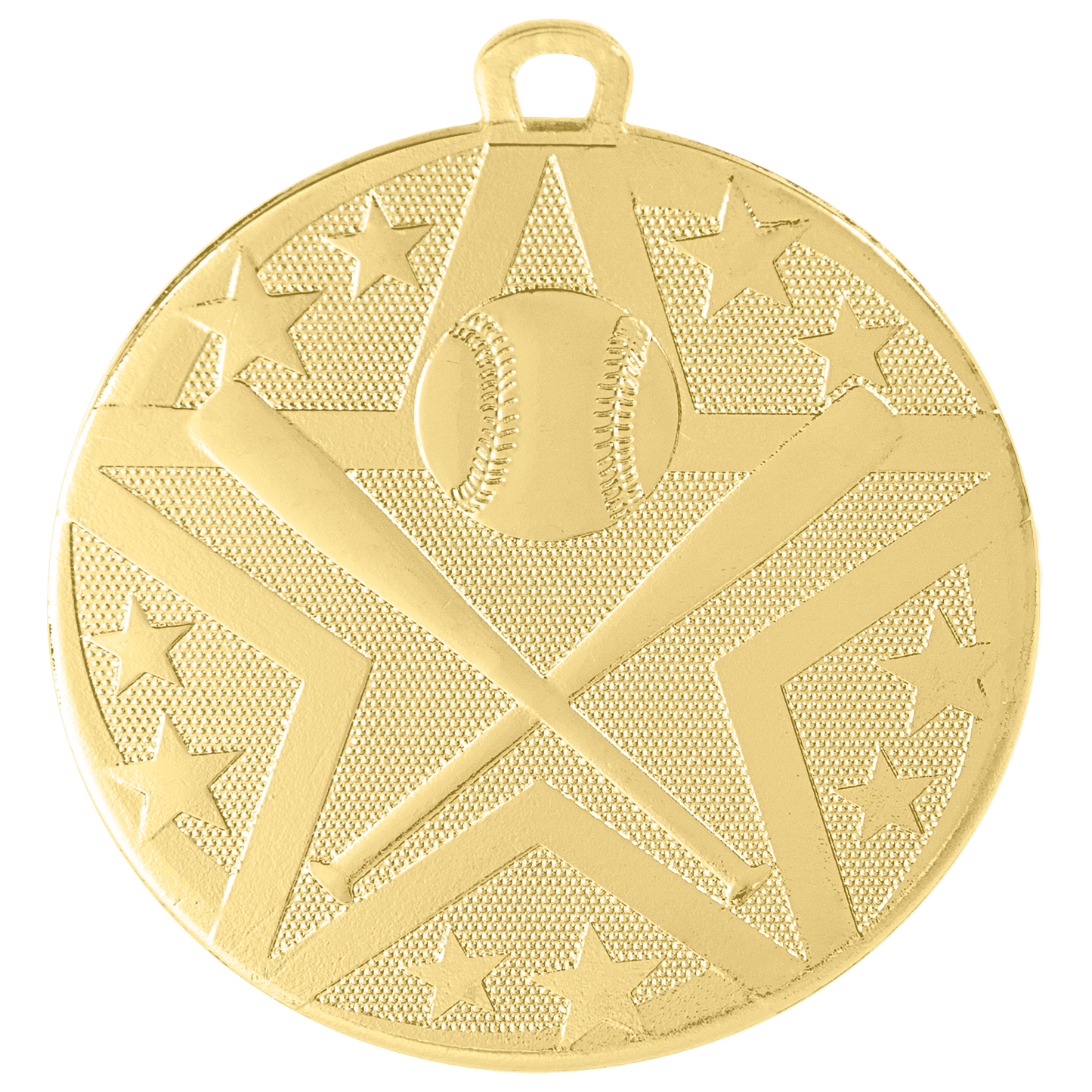 2" Bronze Superstar Baseball/Softball Medal