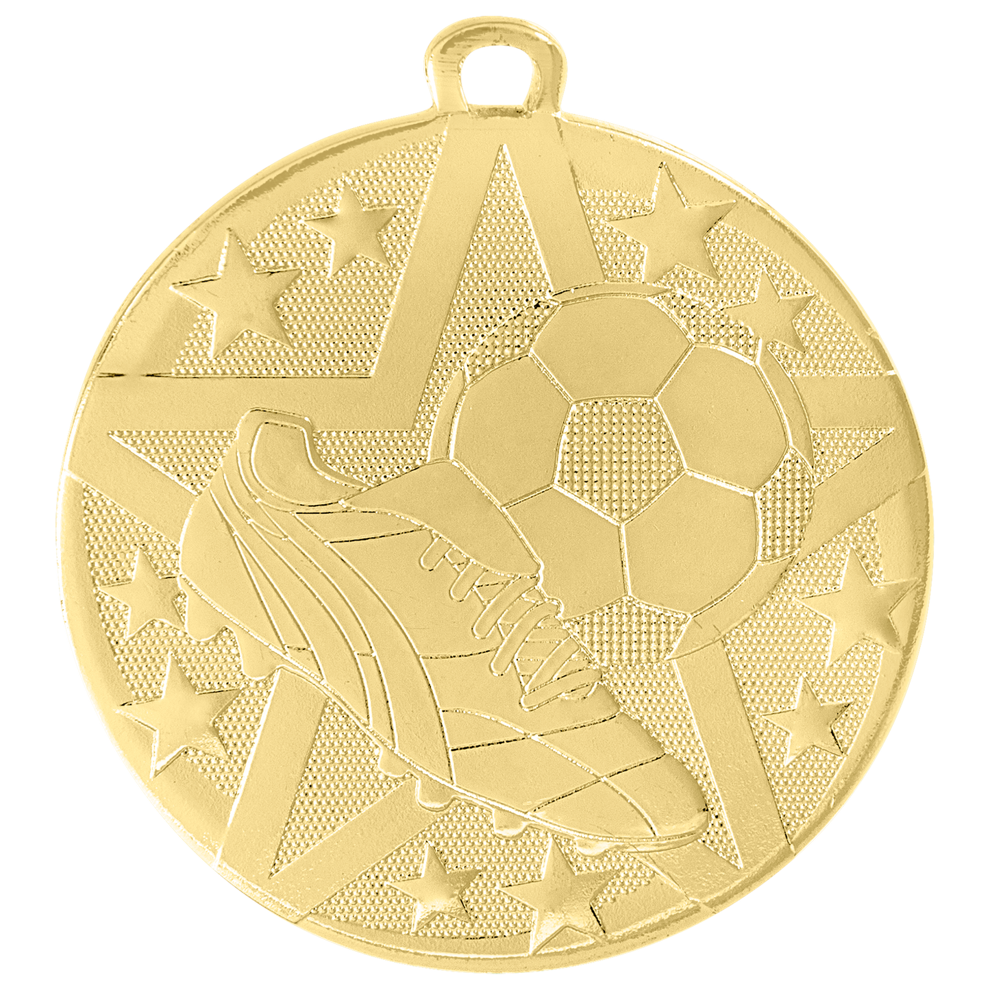 2" Bronze Superstar Soccer Medal
