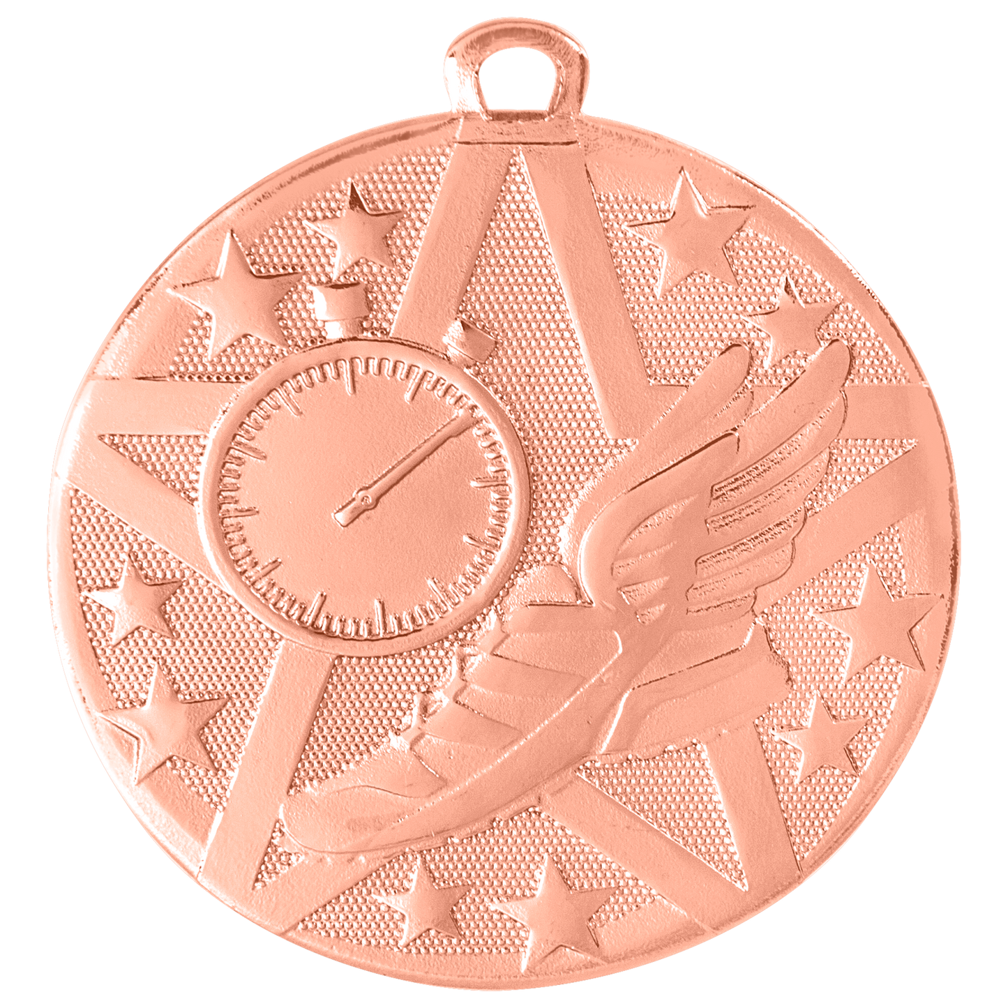 2" Bronze Superstar Track Medal