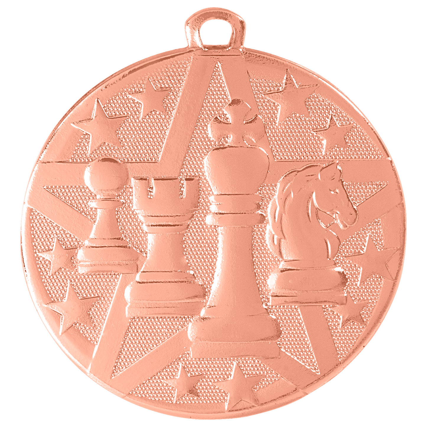 2" Bronze Superstar Chess Medal