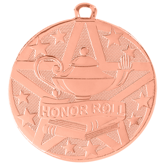 2" Bronze Superstar Honor Roll Medal