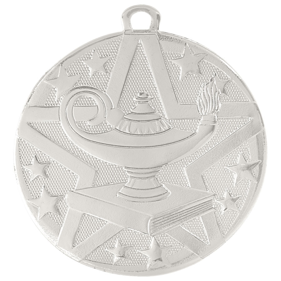 2" Bronze Superstar Lamp of Knowledge Medal