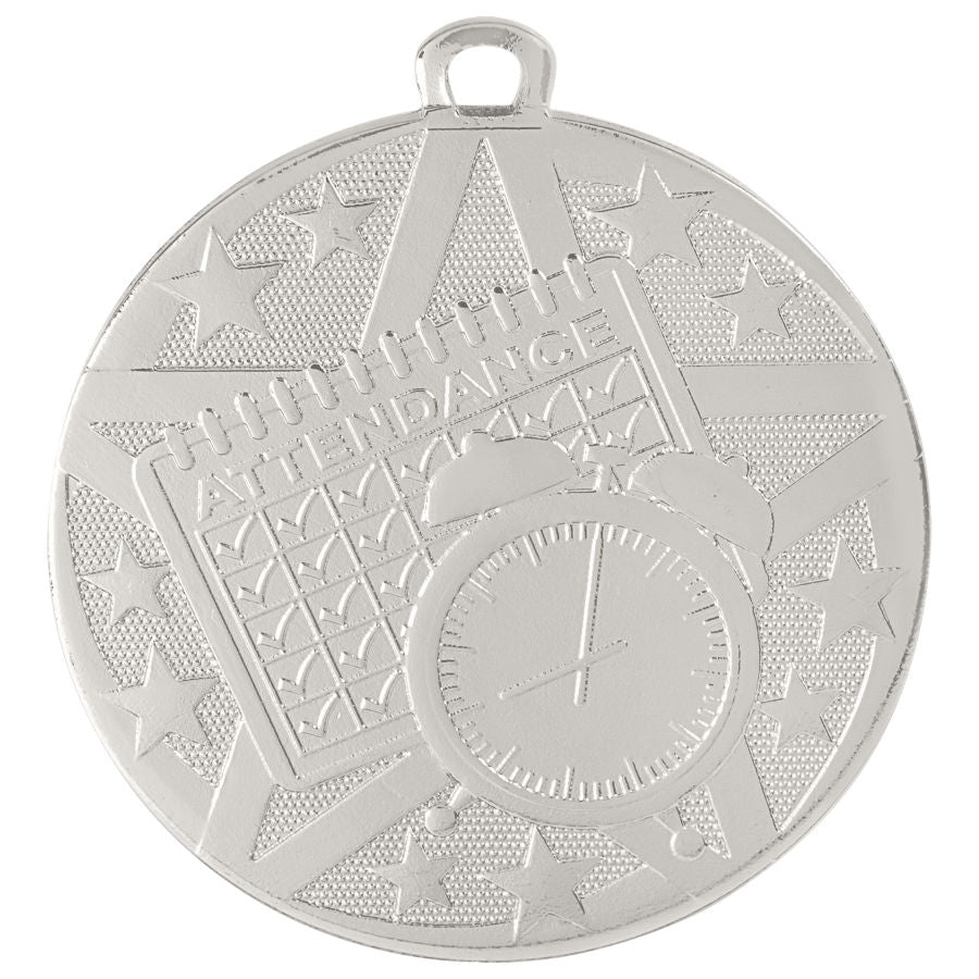 2" Bronze Superstar Perfect Attendance Medal