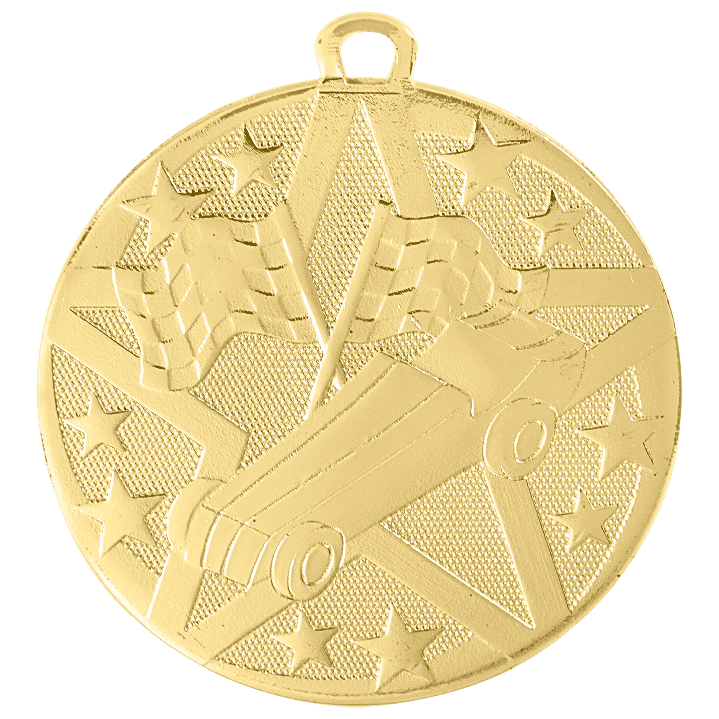 2" Bronze Superstar Pinewood Derby Medal