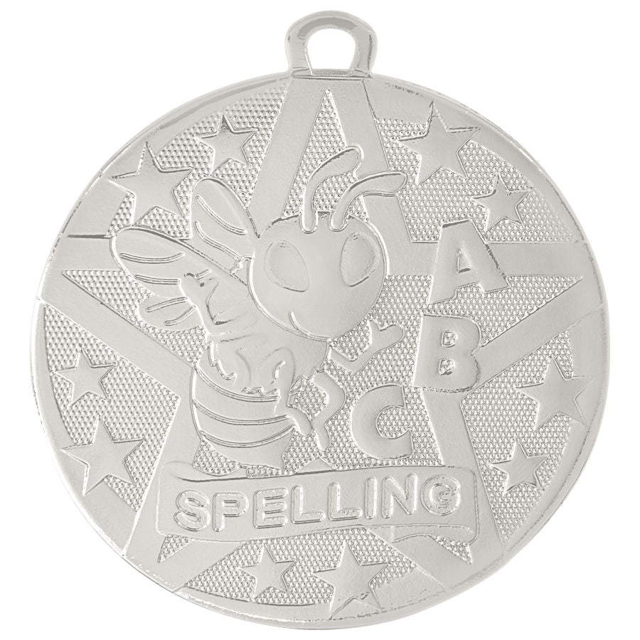 2" Bronze Superstar Spelling Medal