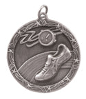 1 3/4" Track Shooting Star Medal