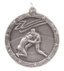 1 3/4" Wrestling Shooting Star Medal