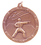 2 1/2" Martial Arts Shooting Star Medal