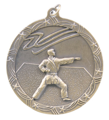 2 1/2" Martial Arts Shooting Star Medal