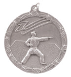 2 1/2" Martial Arts Shooting Star Medal