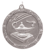 2 1/2" Lamp of Knowledge Shooting Star Medal