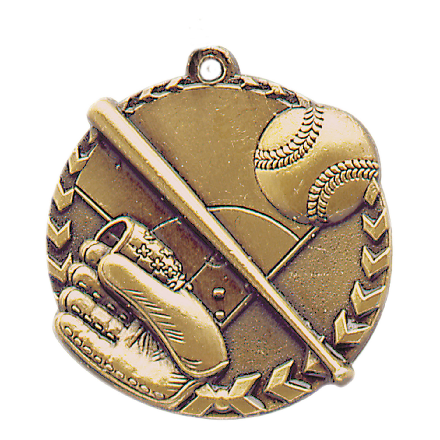 1 3/4" Baseball/Softball Millennium Medal