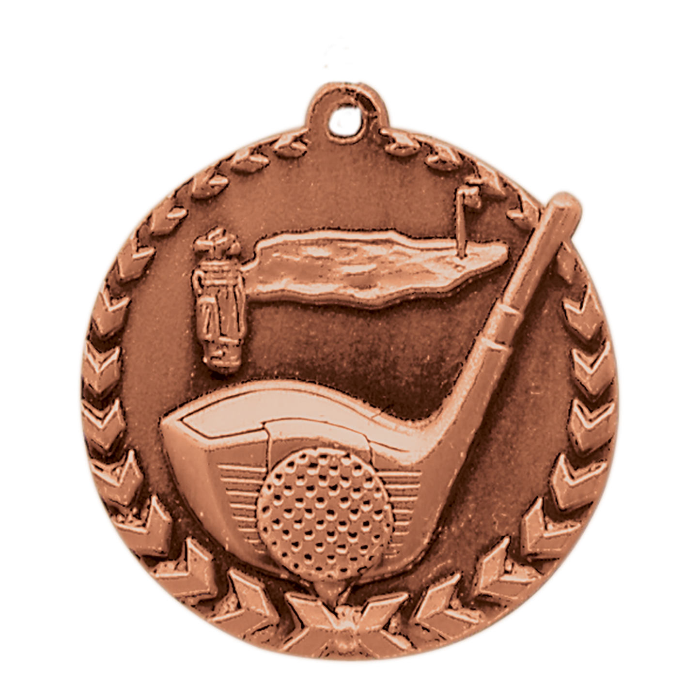 1 3/4" Golf Millennium Medal