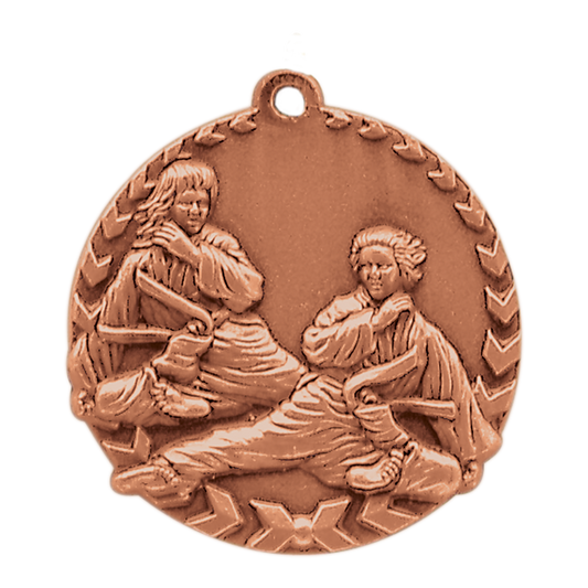 1 3/4" Martial Arts Millennium Medal