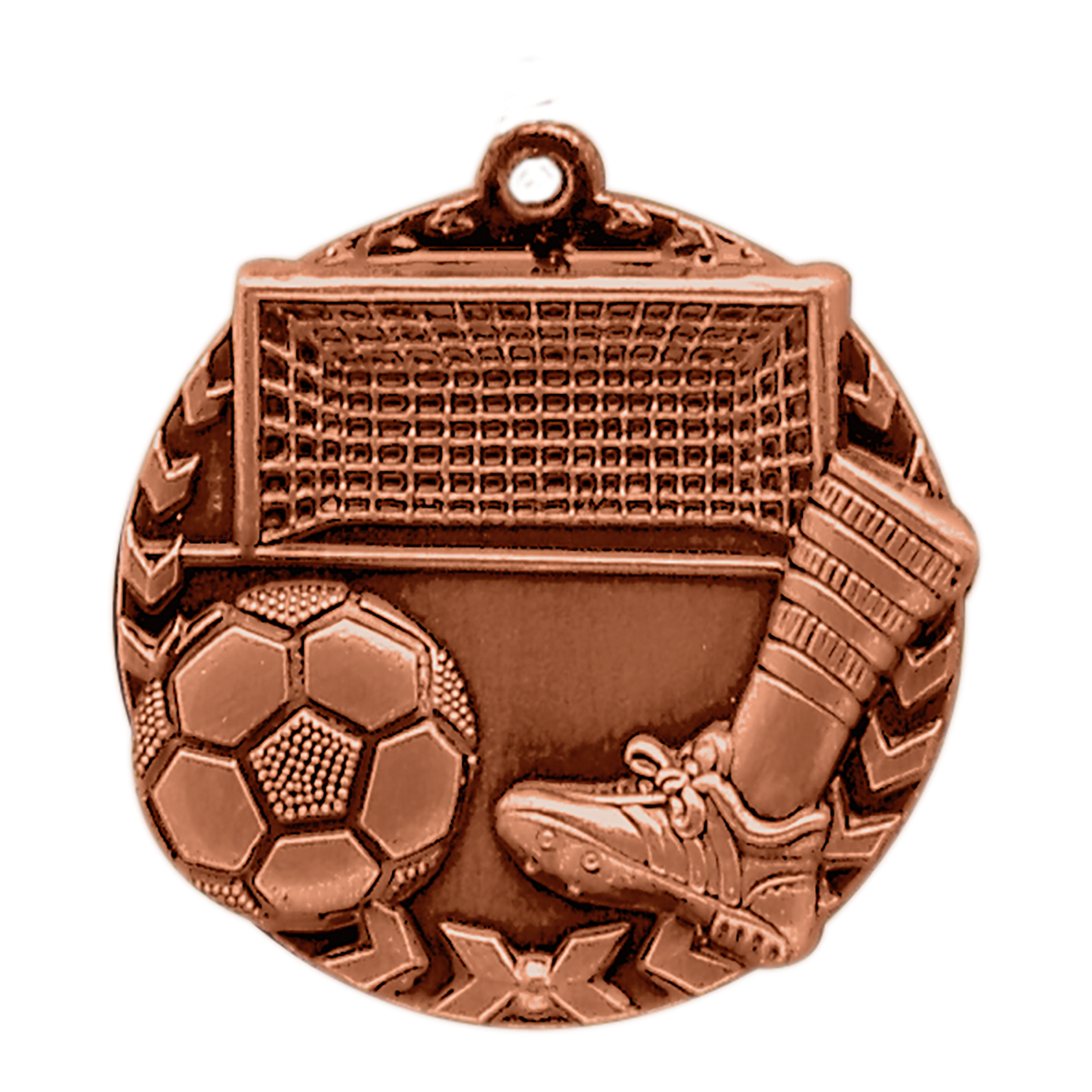 1 3/4" Soccer Millennium Medal