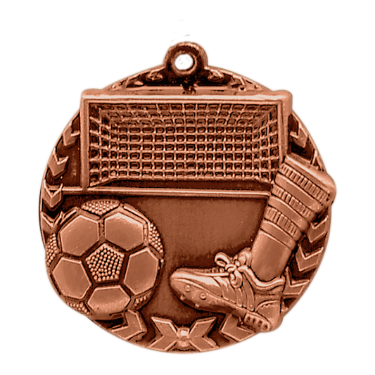 1 3/4" Soccer Millennium Medal