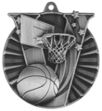 2" Basketball Victory Medal