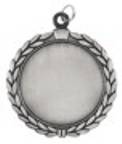 2 1/2" Wreath 2" Insert Holder Medal