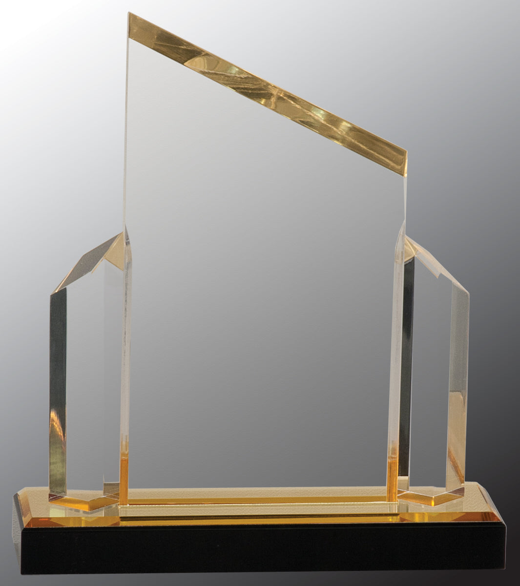 Gold Beveled Post Impress Acrylic