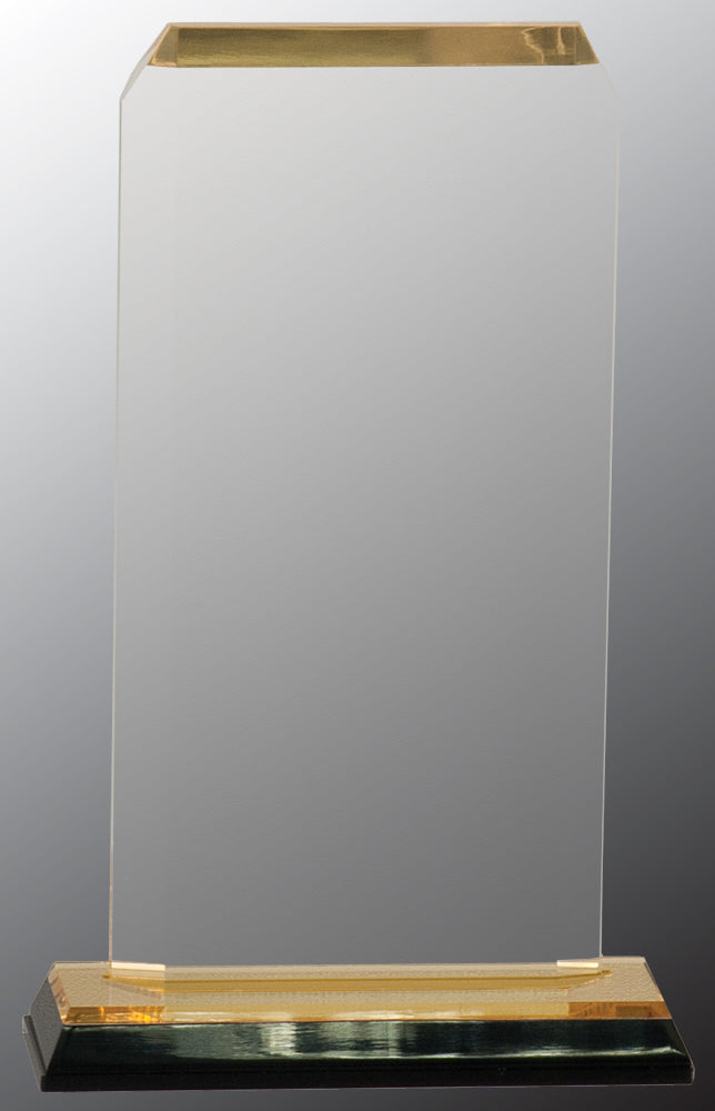 Gold Clipped Corner Impress Acrylic