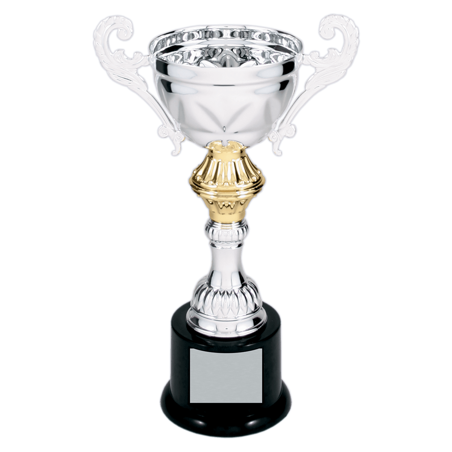 Silver/Gold Metal Cup Trophy