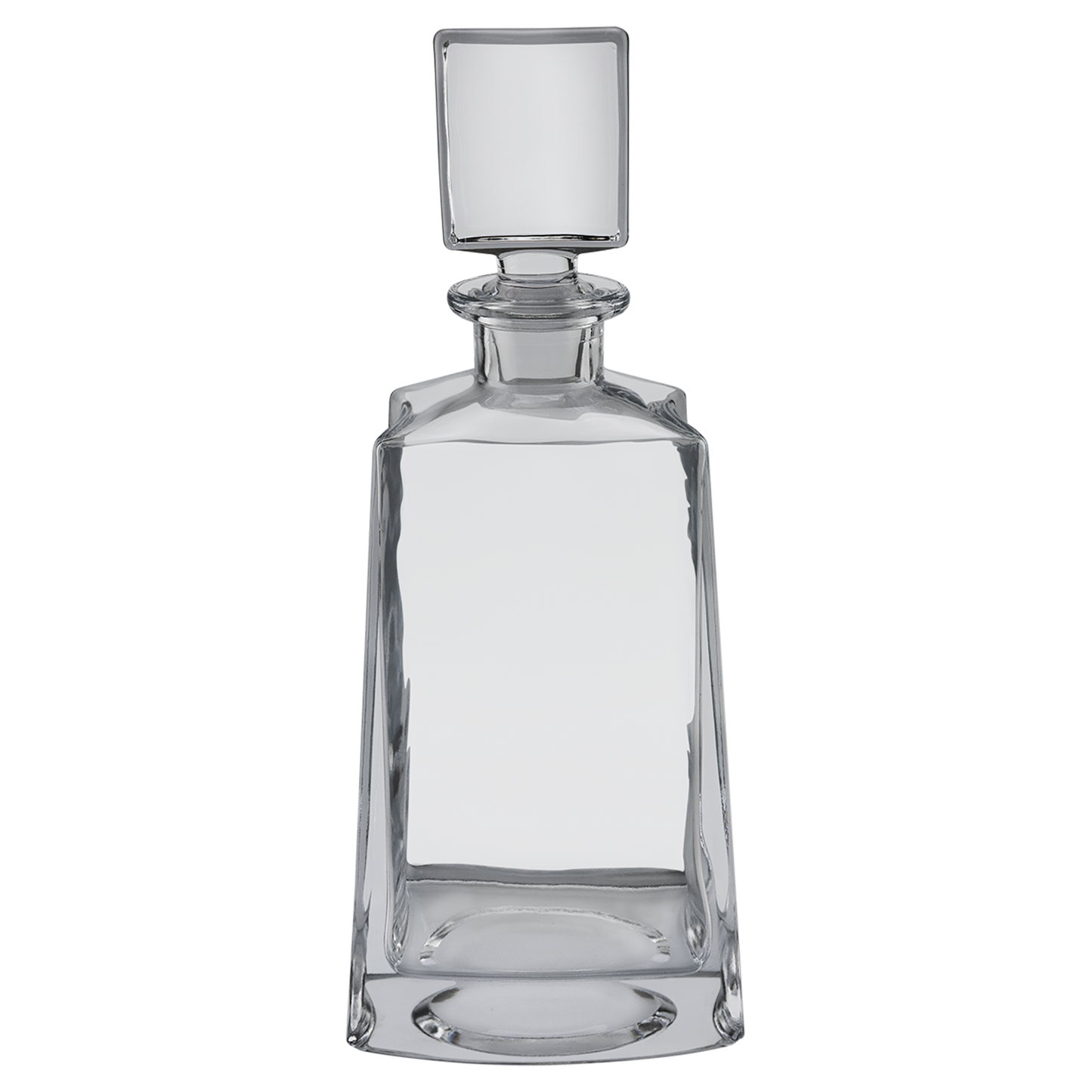 750 mL 12" Tequila Decanter in Black Gift Box with Printed Paper Sleeve