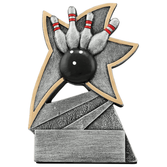 Bowling Jazz Star Resin Award
