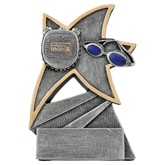 Swimming Jazz Star Resin Award
