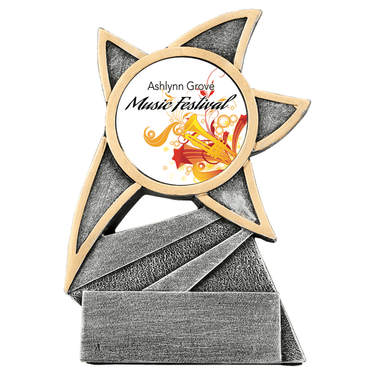 Insert Holder Jazz Star Resin Award