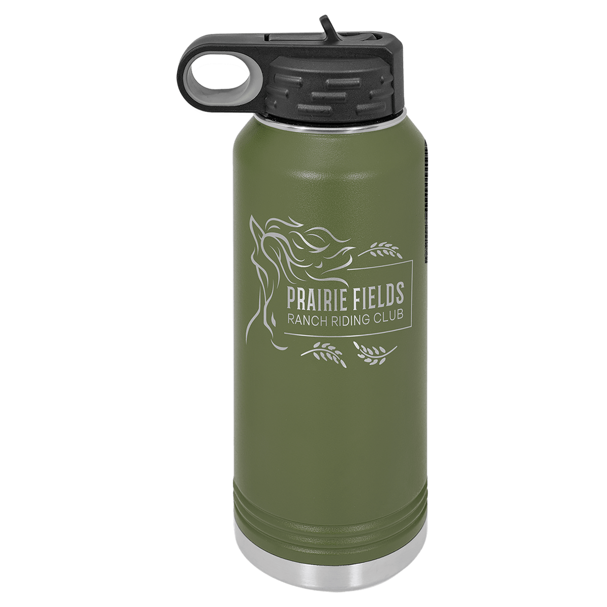 Olive Green 32 oz. Polar Camel Powder Coated Water Bottle 32 oz.