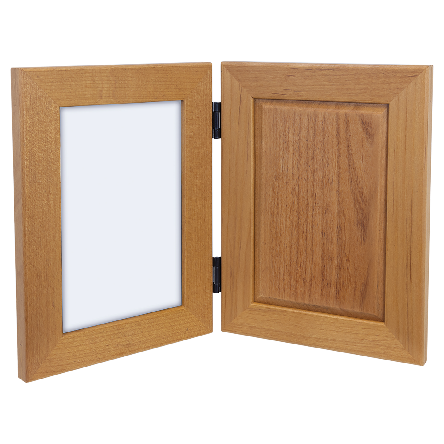 Genuine Red Alder Dual Picture Frame (Frame Only-Alder Plate Sold Separately)