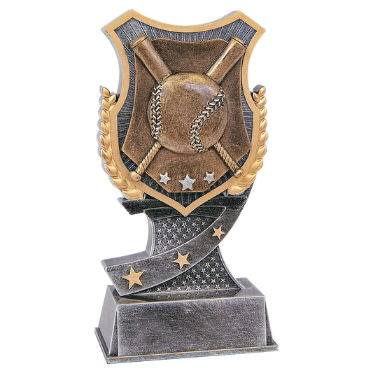 Shield Baseball/Softball Resin Award