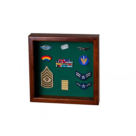 Square Flag Case/Shadow Box, for Memorial flag