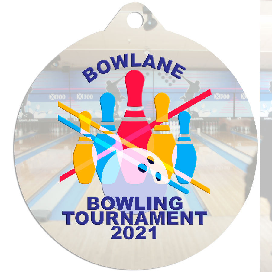 2" Custom Full-Color Medal