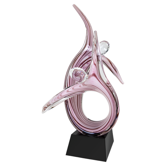 16 1/2" Duo Figure Rising 