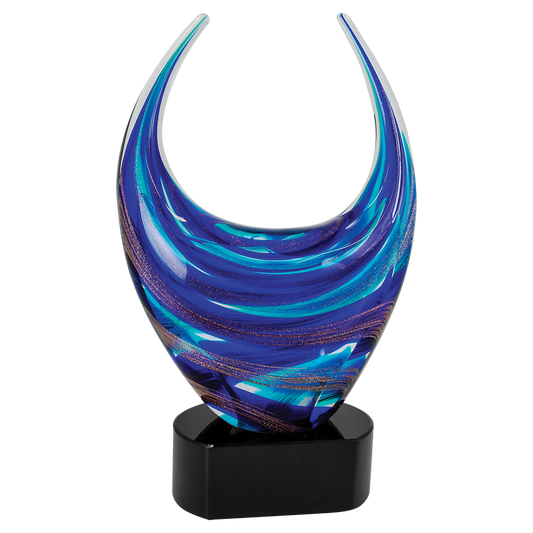 12" Blue/Gold Dual Rising 