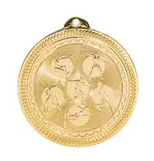 2" Field Events Laserable BriteLazer Medal