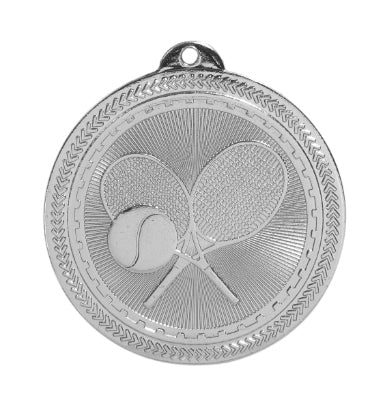 2" Tennis Laserable BriteLazer Medal