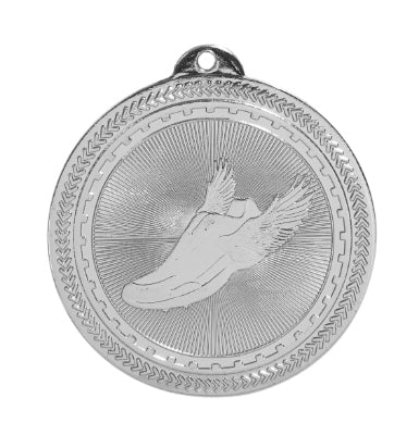 2" Track Laserable BriteLazer Medal