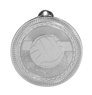2" Volleyball Laserable BriteLazer Medal