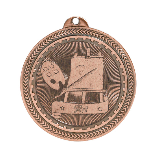 2" Art Laserable BriteLazer Medal