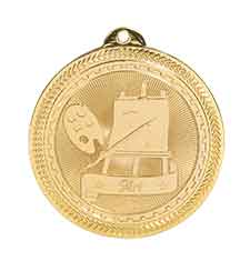 2" Art Laserable BriteLazer Medal